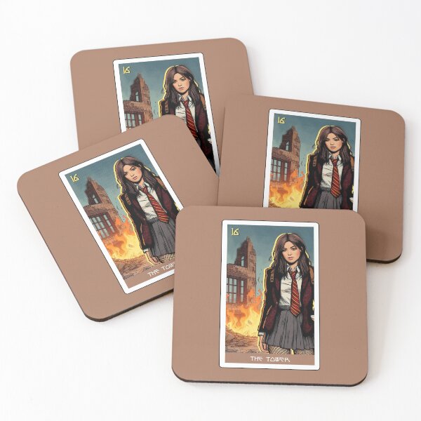 Item preview, the tower - house of anubis tarot card designed and sold by sadieillust.