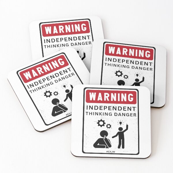 Item preview, Ex JW Warning Independent Thinking designed and sold by RakelMacc.
