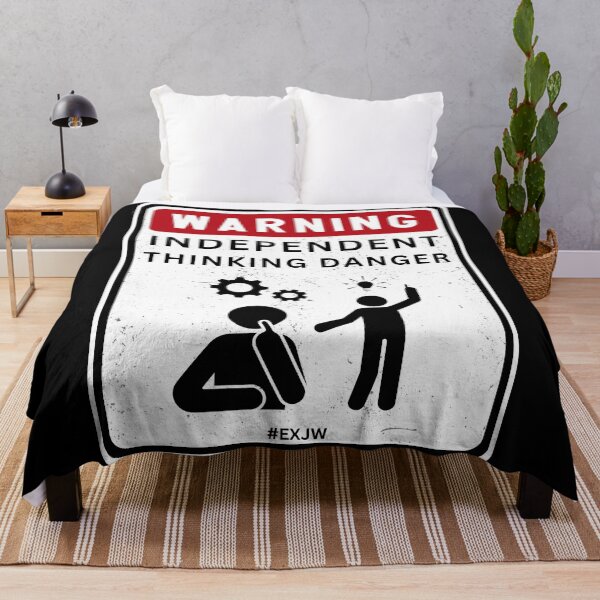 Item preview, Ex JW Warning Independent Thinking designed and sold by RakelMacc.