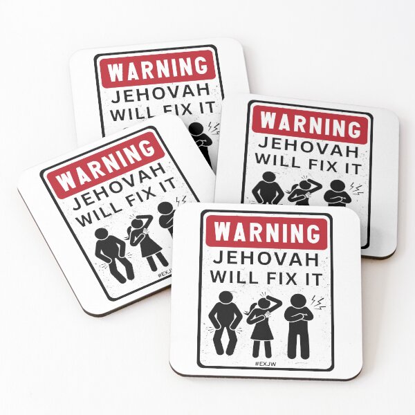 Item preview, Ex JW Warning Jehovah Will Fix It designed and sold by RakelMacc.