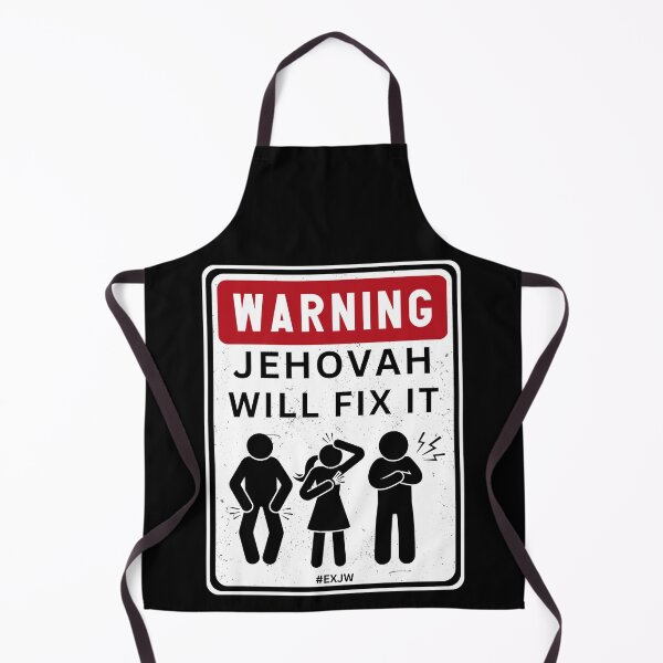 Item preview, Ex JW Warning Jehovah Will Fix It designed and sold by RakelMacc.