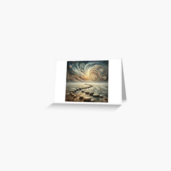 Zen Dreamtime Greeting Card
