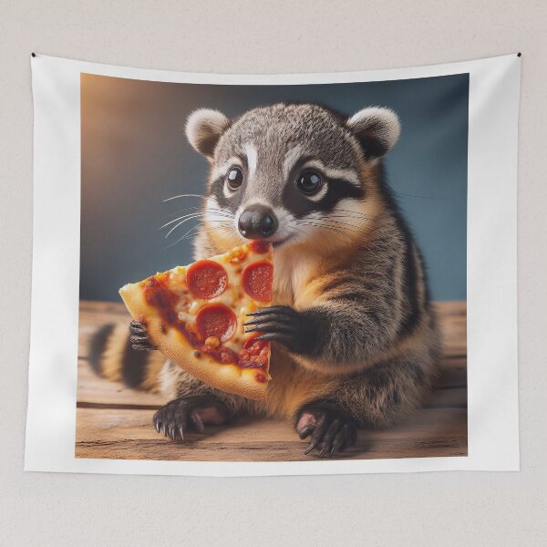Item preview, Coatimundi Pizza Euphoria Elegance designed and sold by Daniel Dudgeon.