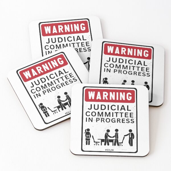 Item preview, Ex JW Warning Judicial Committee In Progress designed and sold by RakelMacc.