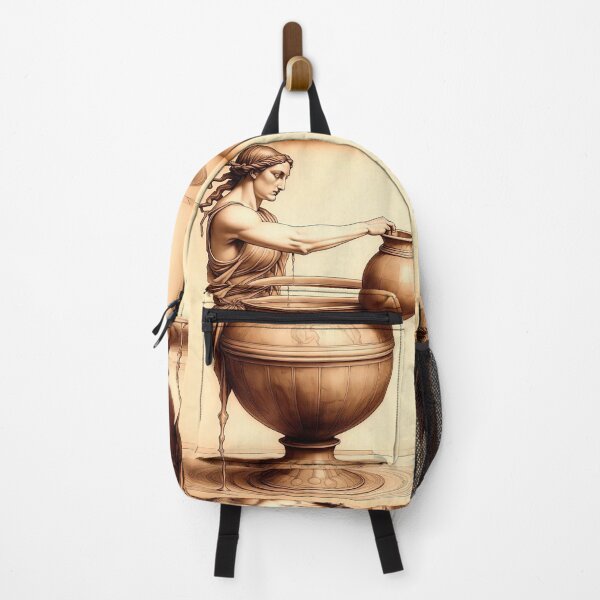 Item preview, The Allegorical Figure Of The Zodiac Sign Aquarius designed and sold by LanaGustavsson.