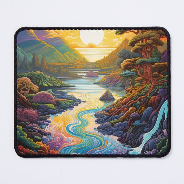 Item preview, Psychedelic Trippy Hippy Illustration designed and sold by GrinGalore.