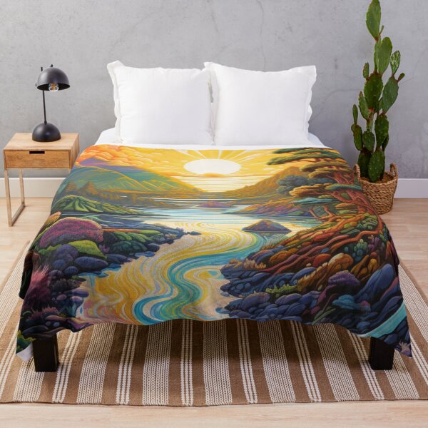 Item preview, Psychedelic Trippy Hippy Illustration designed and sold by GrinGalore.