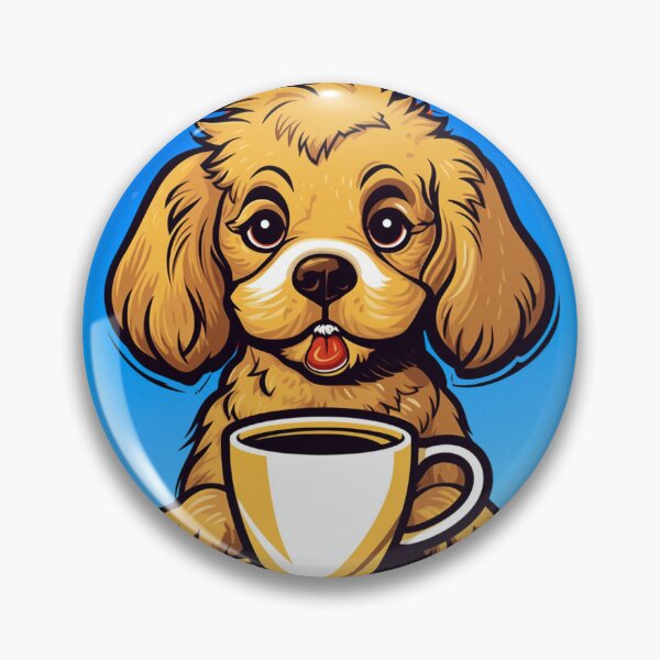 Item preview, My Nice Dog Drinks Coffee. Nice Gift For Lovers Of Coffee And Dogs. designed and sold by LuNkyRose.