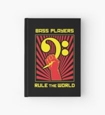 Cuaderno de tapa dura Los bajistas gobiernan el mundo