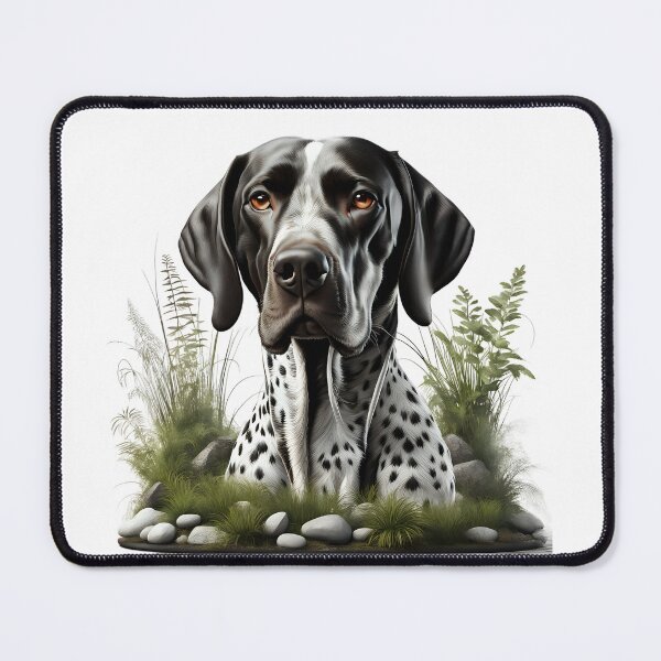 Item preview, Beautiful Black and White German Shorthaired Pointer designed and sold by Kaleddis.