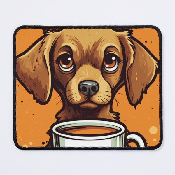 Item preview,  My Nice Dog Drinks Coffee. Nice Gift For Lovers Of Coffee And Dogs. designed and sold by LuNkyRose.