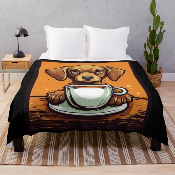 Item preview,  My Nice Dog Drinks Coffee. Nice Gift For Lovers Of Coffee And Dogs. designed and sold by LuNkyRose.