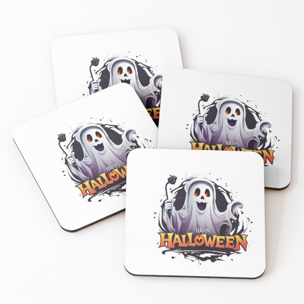 Item preview, Ephemeral Delights: Ghostly Halloween Charm designed and sold by Misterpng.