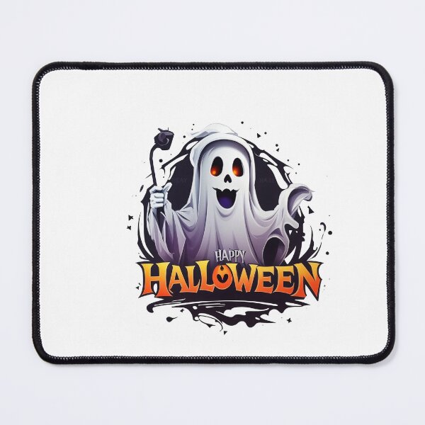 Item preview, Ephemeral Delights: Ghostly Halloween Charm designed and sold by Misterpng.