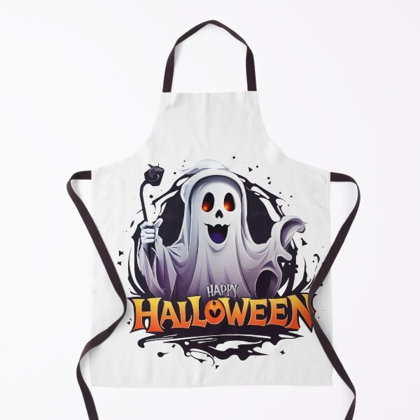 Item preview, Ephemeral Delights: Ghostly Halloween Charm designed and sold by Misterpng.