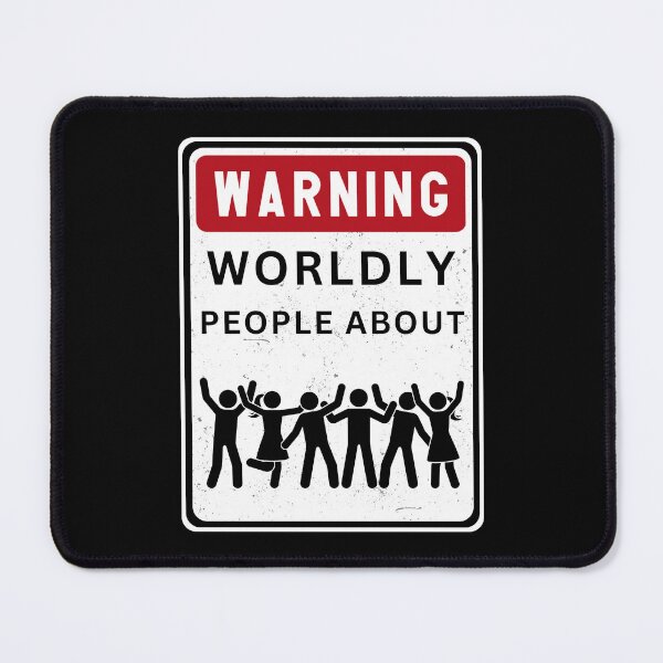 Item preview, Ex JW Warning Worldly People About designed and sold by RakelMacc.