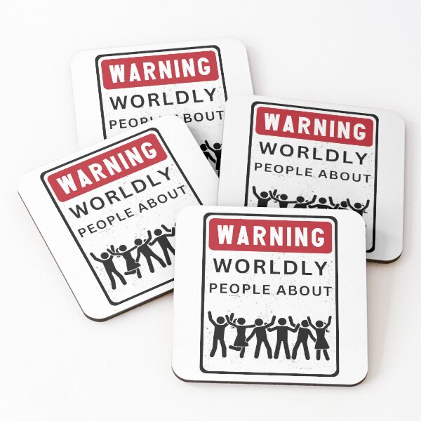 Item preview, Ex JW Warning Worldly People About designed and sold by RakelMacc.