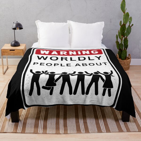 Item preview, Ex JW Warning Worldly People About designed and sold by RakelMacc.