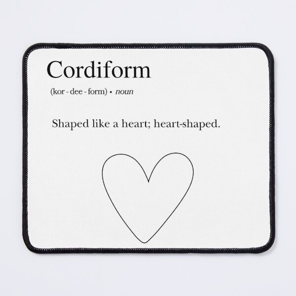 Item preview, Cordiform: heart-shaped designed and sold by FaelynDesigns.