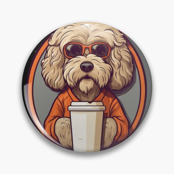 Item preview, My Nice Dog Drinks Coffee. Nice Gift For Lovers Of Coffee And Dogs. designed and sold by LuNkyRose.