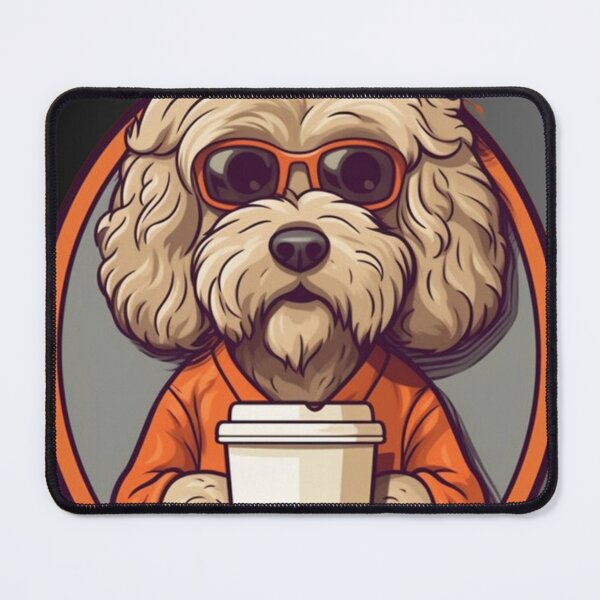 Item preview, My Nice Dog Drinks Coffee. Nice Gift For Lovers Of Coffee And Dogs. designed and sold by LuNkyRose.