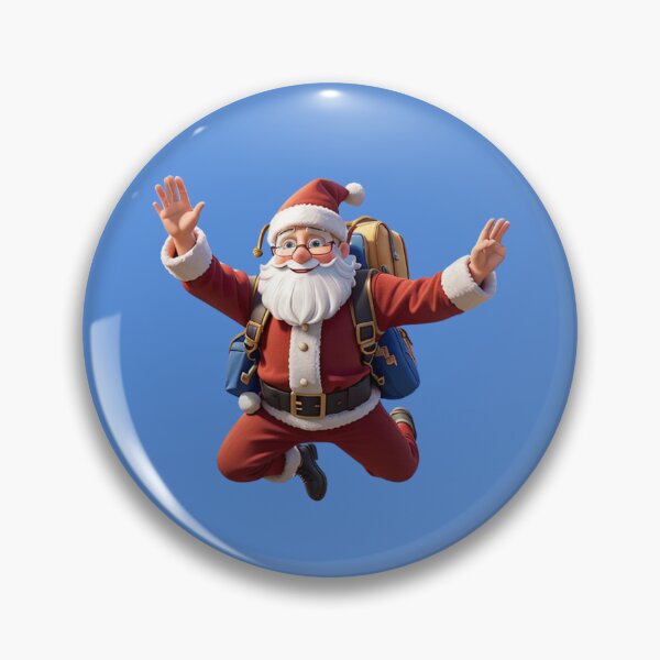 Item preview, Santa Claus Skydiving designed and sold by HarriPaloma.