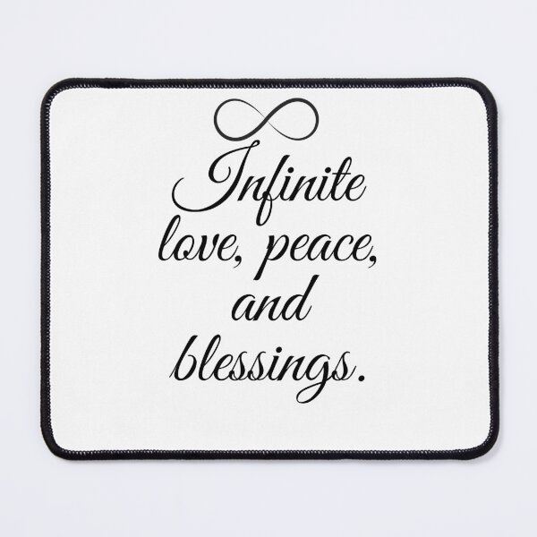 Item preview, Infinite love peace and blessings designed and sold by squishtee.