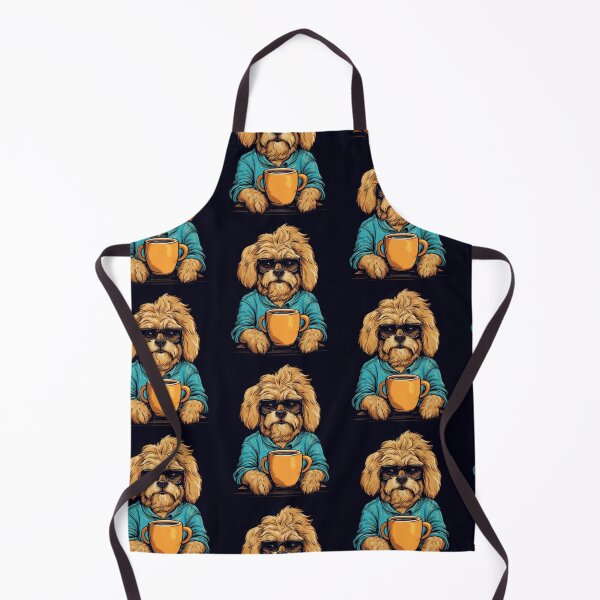 Item preview, My Cute Dog Drinks Coffee. Nice Gift For Lovers Of Coffee And Dogs. designed and sold by LuNkyRose.
