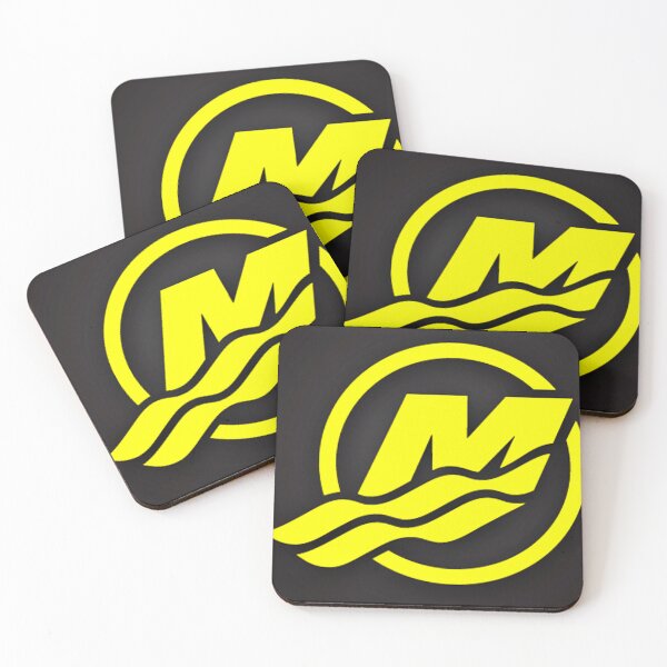 Item preview, Murcury Outboards Racing Yellow Boating designed and sold by ChristinasMess.