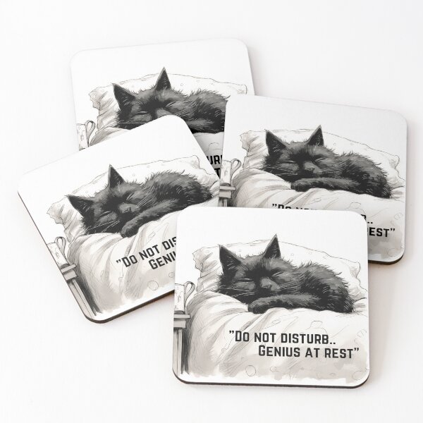 Item preview, Cat Contemplations - funny insights about life as cat Sticker designed and sold by artlife709.