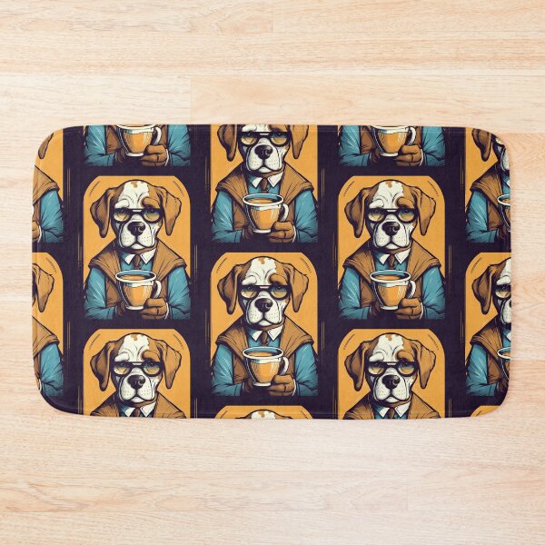 Item preview,  My Cute Dog Drinks Coffee. Nice Gift For Lovers Of Coffee And Dogs. designed and sold by LuNkyRose.