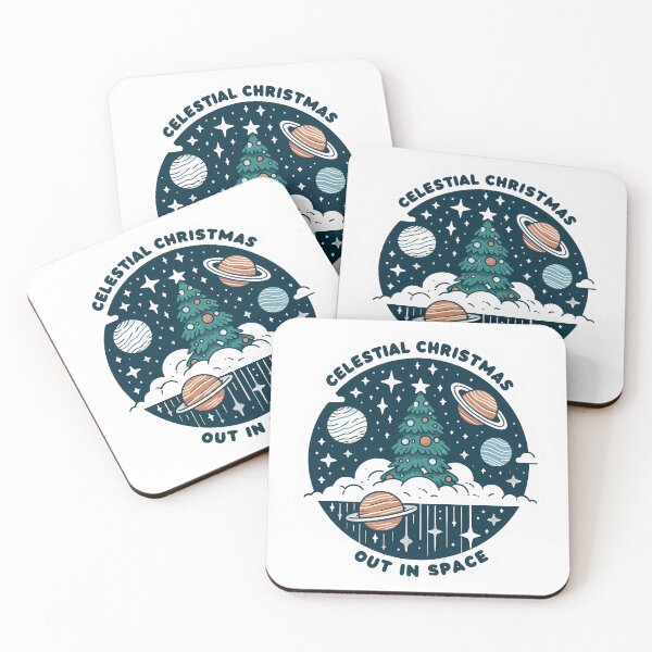 Item preview, Celestial Christmas: Out in Space designed and sold by STICKERSPRITZ.