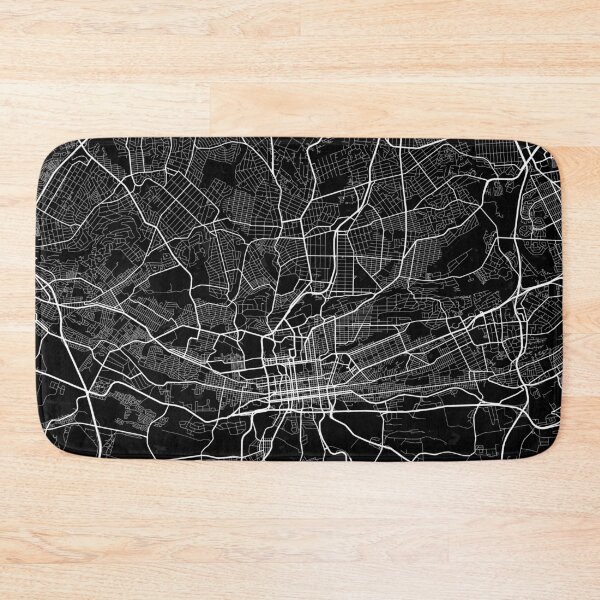 Item preview, Johannesburg City Map South Africa - Full Moon designed and sold by deMAP.