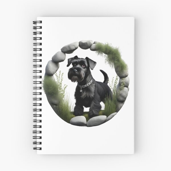Item preview, Hermoso Mini Schnauzer Negro designed and sold by Kaleddis.
