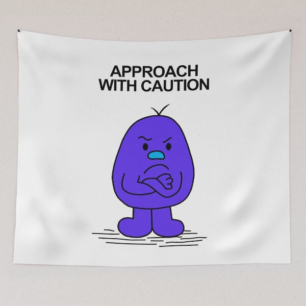 Item preview, Approach with caution designed and sold by Scat the cat.