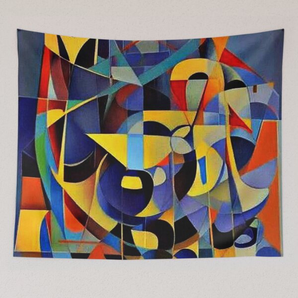 Item preview, Kubistisk 11 designed and sold by George Hutton Hunter.