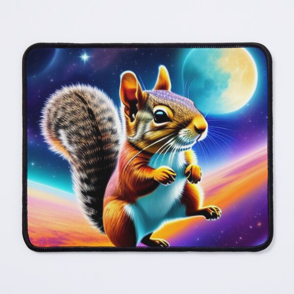 Item preview, Squirrel in space designed and sold by Flowerslaps.