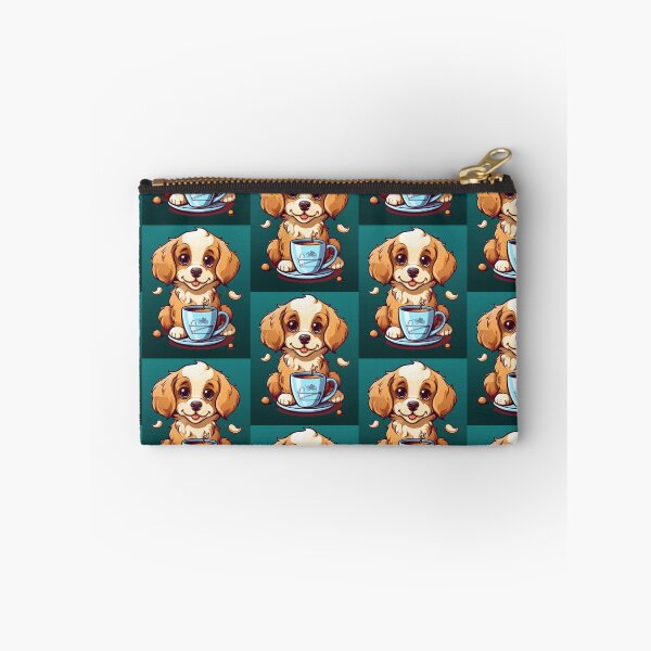 Item preview, My Cute Dog Drinks Coffee. Nice Gift For Lovers Of Coffee And Dogs. designed and sold by LuNkyRose.