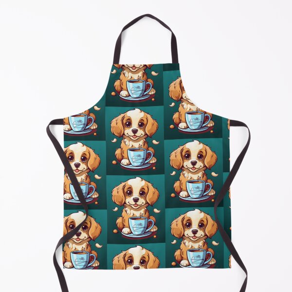 Item preview, My Cute Dog Drinks Coffee. Nice Gift For Lovers Of Coffee And Dogs. designed and sold by LuNkyRose.