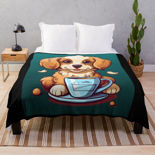 Item preview, My Cute Dog Drinks Coffee. Nice Gift For Lovers Of Coffee And Dogs. designed and sold by LuNkyRose.