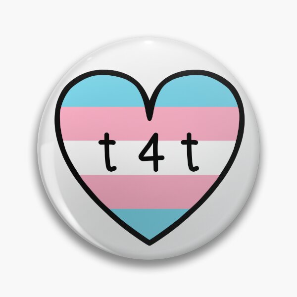 Item preview, T4T Trans Flag Heart designed and sold by raedoes.