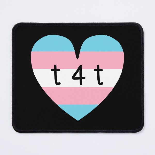 Item preview, T4T Trans Flag Heart designed and sold by raedoes.