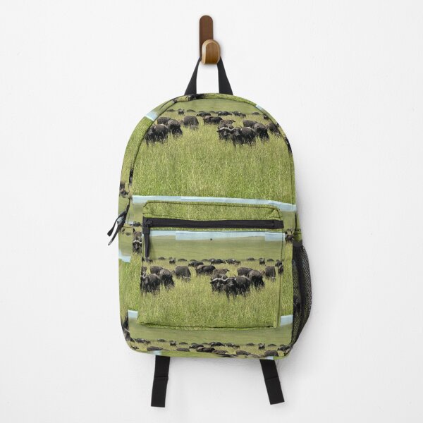 Item preview, Joyful Herd of Buffaloes in Masai Mara Kenya designed and sold by annenambiro.