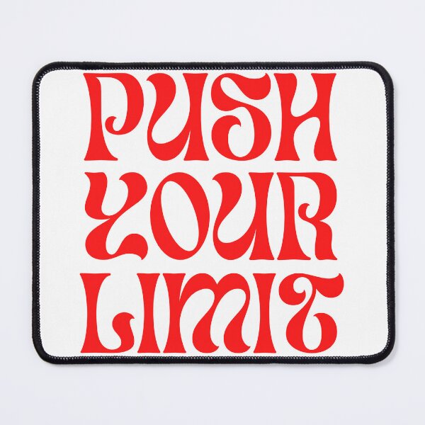 Item preview, Push your limit | typography design designed and sold by SaltandSoot.