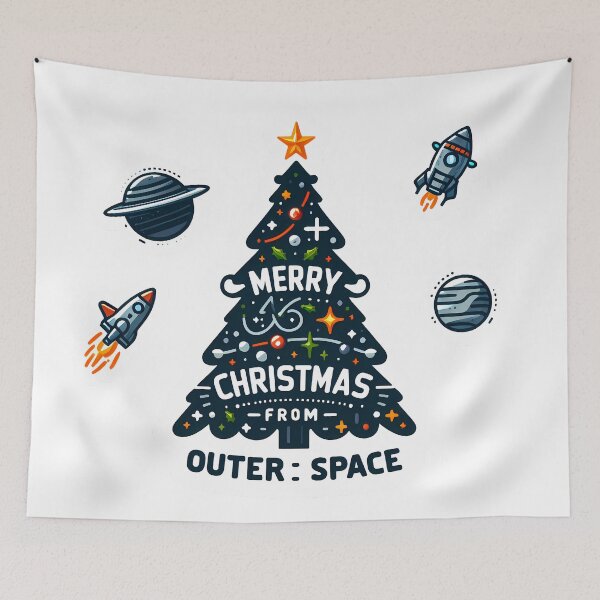 Item preview, Cosmic Christmas Adventure designed and sold by STICKERSPRITZ.