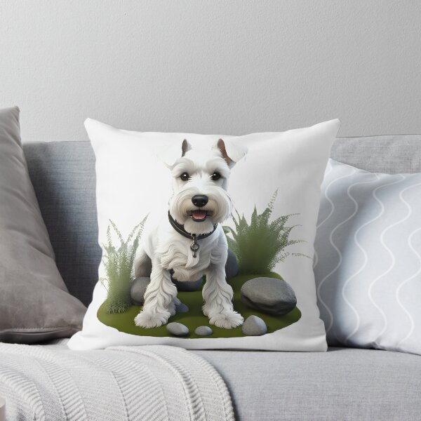 Item preview, Beautiful White Mini Schnauzer designed and sold by Kaleddis.