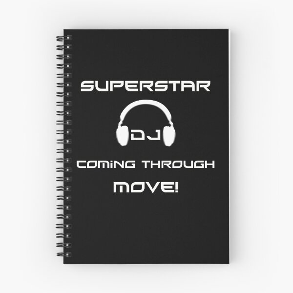 Item preview, superstar DJ coming through,move! designed and sold by trickydee.