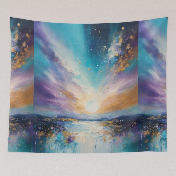 Item preview, Sparkling white sky with radiance designed and sold by Metalsaga.