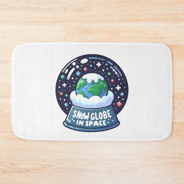 Item preview, Snow Globe in Space designed and sold by STICKERSPRITZ.