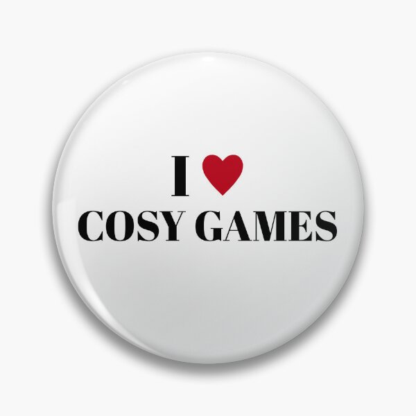 Item preview, I Love Cosy Games designed and sold by fattycattymatty.